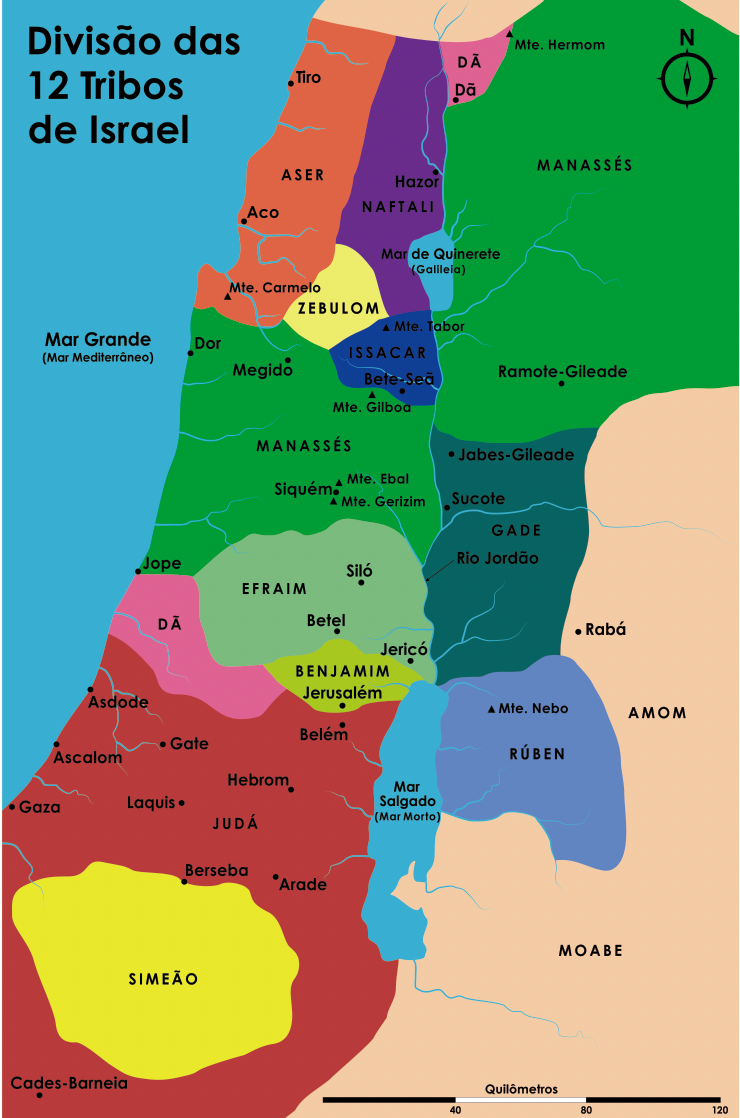 As 12 tribos de Israel na Bíblia: a origem e seus significados - Bíblia