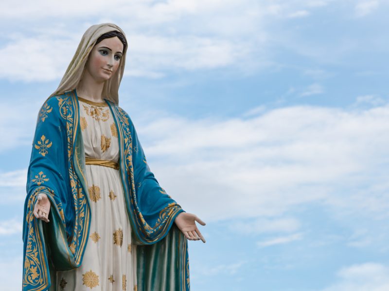 A oração a Nossa Senhora própria para o tempo da Páscoa