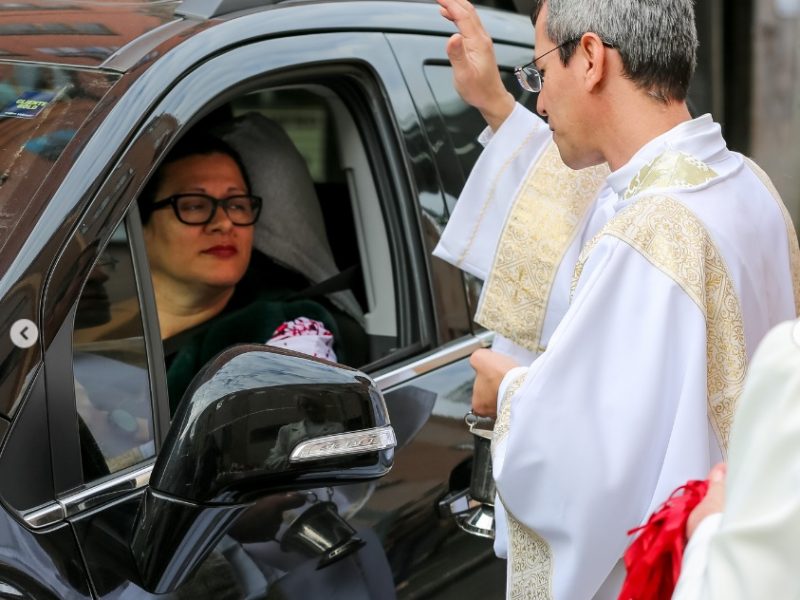 No Dia de São Cristóvão, motoristas recebem a tradicional bênção