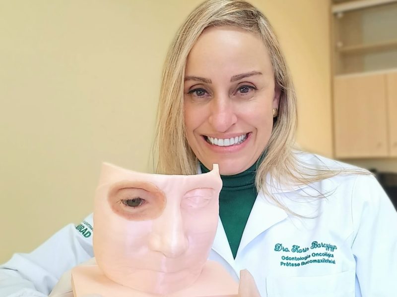 A cirurgiã-dentista que restaura a vida de pacientes oncológicos com próteses faciais